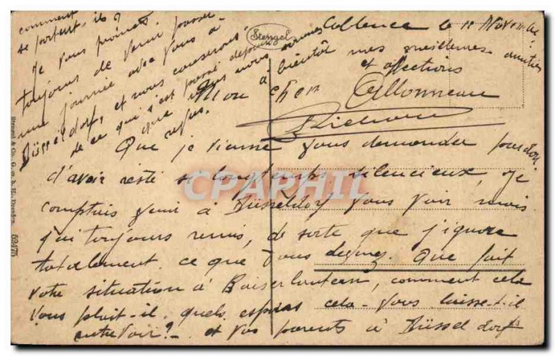 Old Postcard Gruss vom Loreleyfelsen