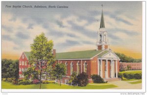 First Baptist Church, Ashboro, North Carolina,  30-40s