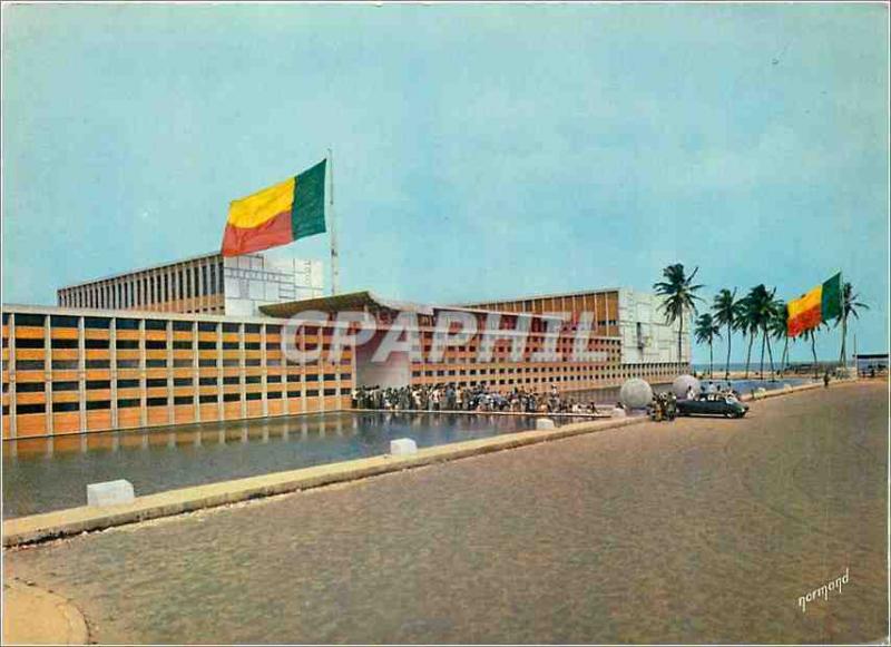 CPM Cotonou Palais de la Presidence de la Republique du Dahomey Facade des Burea