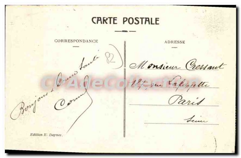 Old Postcard Montauban Tarn On Ilot