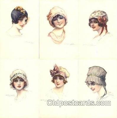 Bompard / 6 card set / serie 914 set Unused Mint Condition