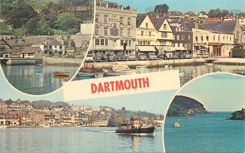 Postcard UK England Dartmouth, Devon