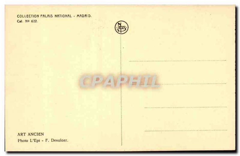 Old Postcard Collection honors Caution National Palace Madrid