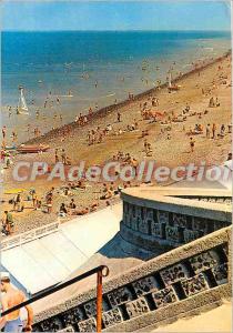 Modern Postcard Onival sur Mer (Somme) of the Descent to the beach towards Ca...