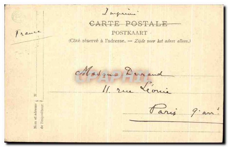 Old Postcard Brussels Courthouse