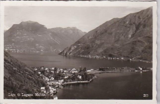 Switzerland Lago di Lugano Melide 1931 Photo