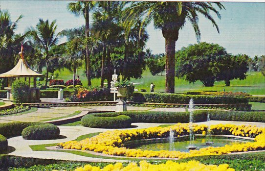 Formal Gardens Doral Country Club & Hotel Miami Florida