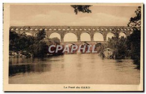 Old Postcard The Pont Du Gard