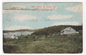 King Colony South Bristol Maine 1915 postcard