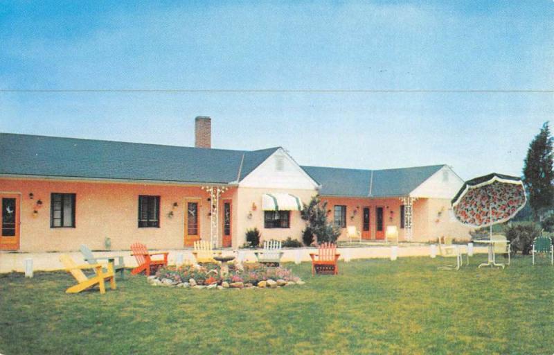 Dover Delaware Poynters Motel Street View Vintage Postcard K69329