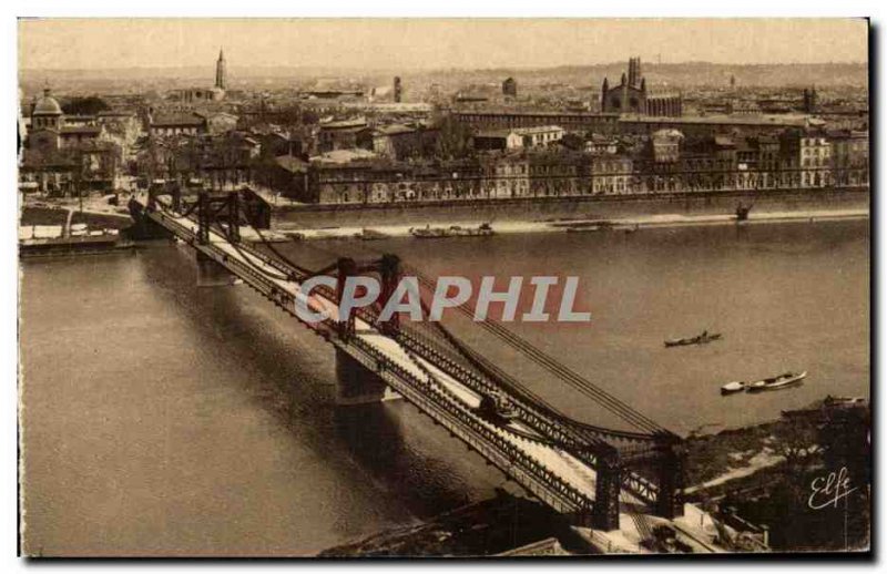 Postcard Old Toulouse Panoramic view