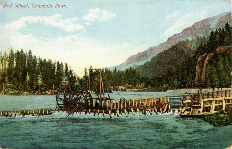 OR - Columbia River. Fish Wheel