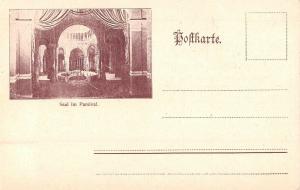 Bayreuth Germany Neues Schloss New Castle Antique Postcard (J34863)