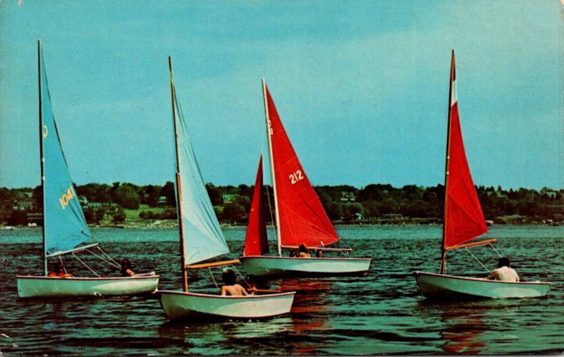 Sailboat Dyer Dows and Dyer Dinks Built By The Anchorage Warren Rhode Island