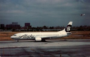 Airplanes Alaska Airlines Boeing B-737-4Q8 John Wayne Airport Orange County C...