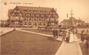 Br36033 Knocke Hotel Memlinc      Belgium