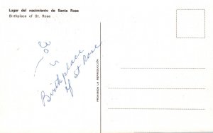 Birthplace of St Rose,Lima,Peru BIN