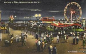 PLAYLAND AT NIGHT WILDWOOD, NJ