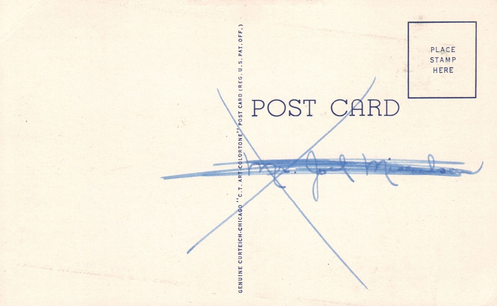 Vintage Postcard 1920's Greetings From Stamford Connecticut Curt Teich