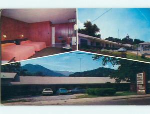 Unused Pre-1980 TOWN HOUSE MOTEL Sylva - Cherokee - Waynesville NC s4837