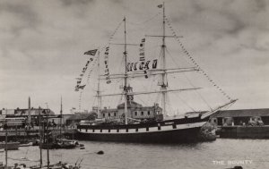 The Bounty Ship Ramsgate Kent 1948 Real Photo Postcard