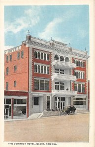 H78/ Globe Arizona Postcard c1910 The Dominion Hotel Building  100