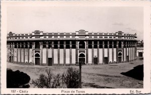 Spain Cadiz Plaza de Toros Cádiz Vintage RPPC C186