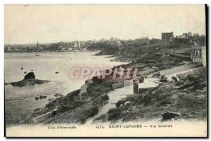 Postcard Old Saint Lunaire Vue Generale