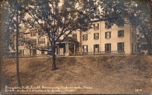 Massachusetts Auburndale Bragdon Hall Lasell Seminary Real Photo