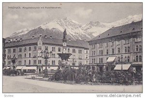 Innsbruck , Austria, 00-10s : Margarethenplatz mit Rudolfsbrunnen