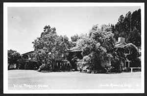 Will Rogers Home (5) Different Cards Santa Monica California RPPC Unused c1930s