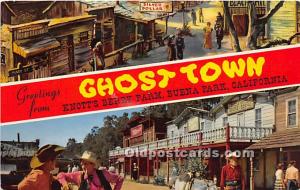 Portion of Main Street Knott's Berry Farm, Ghost Town, California, CA, USA Po...