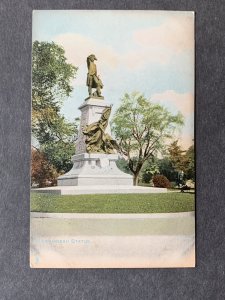 Rochambeau Statue Washington DC Litho Postcard H1322083255