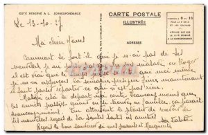 Old Postcard Mont Saint Michel Le Cloitre