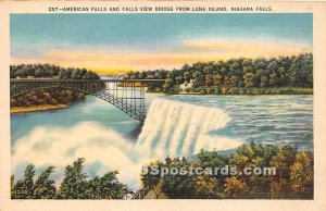 American Falls, Luna Island - Niagara Falls, New York