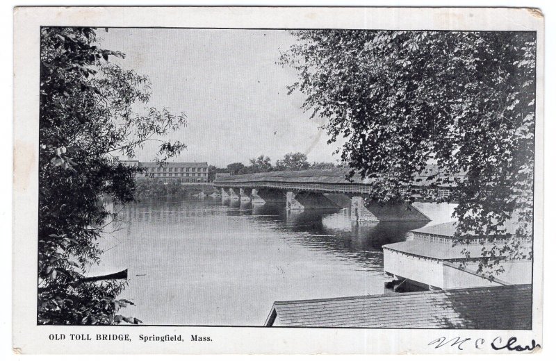 Springfield, Mass, Old Toll Bridge