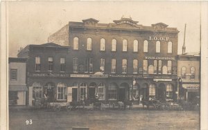 G9/ Minneapolis Minnesota RPPC Postcard c1910 I.O.O.F Union Block 24