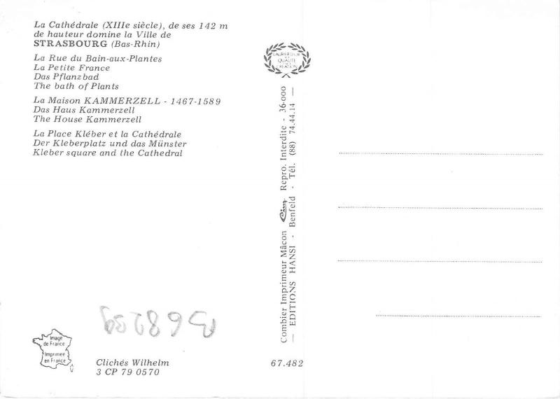 B68239 France Strasbourg multiviews