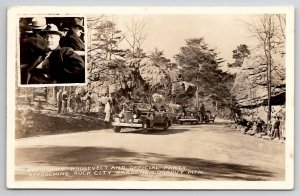 RPPC TN President Roosevelt and Official Party Lookout Mtn Postcard G22