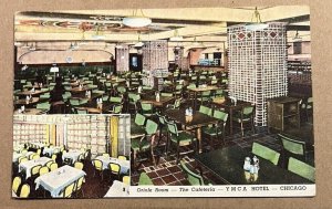 .01  PC UNUSED - YMCA HOTEL, ORIOLE ROOM - THE CAFETERIA, CHICAGO, ILL.