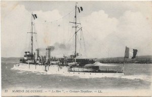 Nautica - Marine Ship Marine de Guerre La Hire Croiseur Torpilleur Navy 03.59