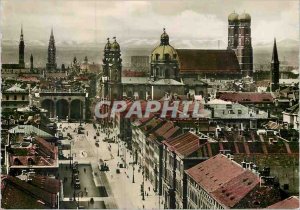 Modern Postcard The Church of Theatiner and the Cathedral