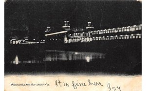 Illumination of Steel Pier in Atlantic City, New Jersey