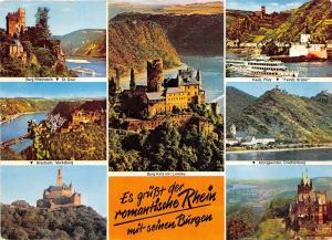 BG12729 ship bateaux romantische rhein burg katz mit loreley   germany