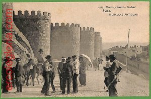 0760 - SPAIN - VINTAGE POSTCARD Antique Postcard - Avila-