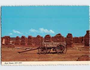 Postcard Fort Union National Monument near Las Vegas Nevada USA