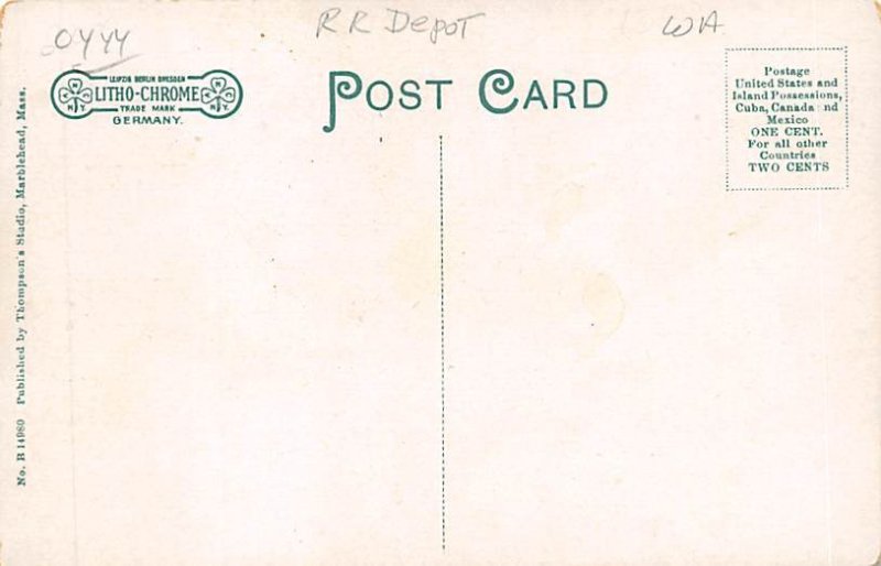 B. & M. Railroad Station Marblehead, Massachusetts View Images