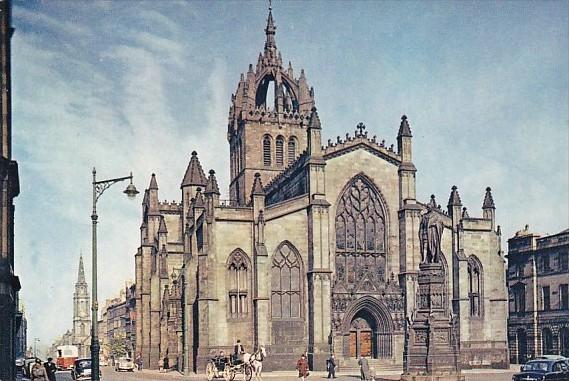 Scotland Edinburgh St Giles Cathedral