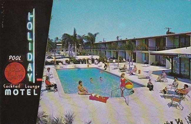 Florida St Petersburg Holiday Motor Lodge 1966