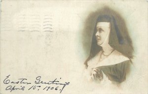 Postcard RPPC 908 Ohio Dayton Catholic Nun Kile Photo OH24-206